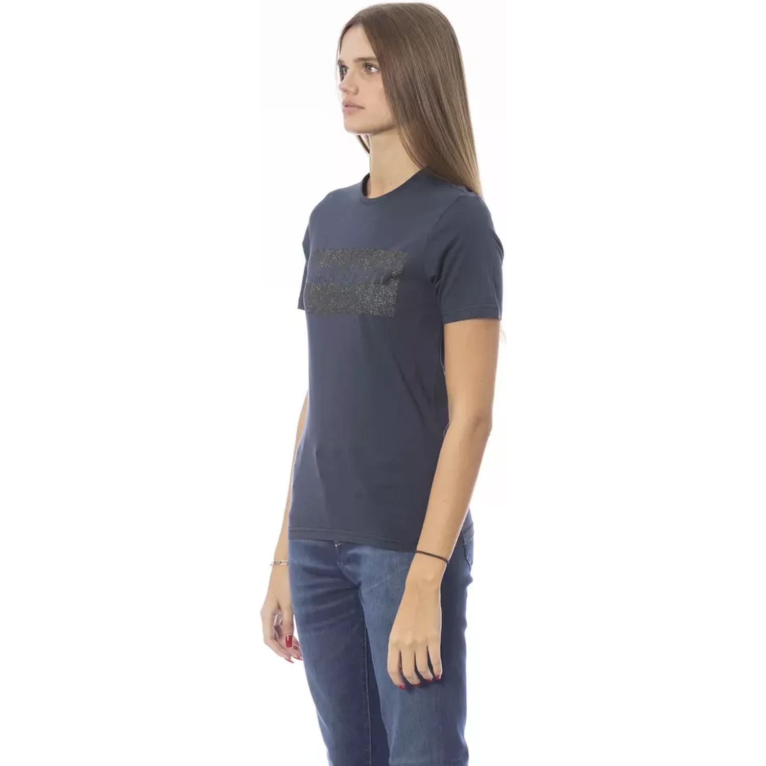 Blue Cotton T-Shirt