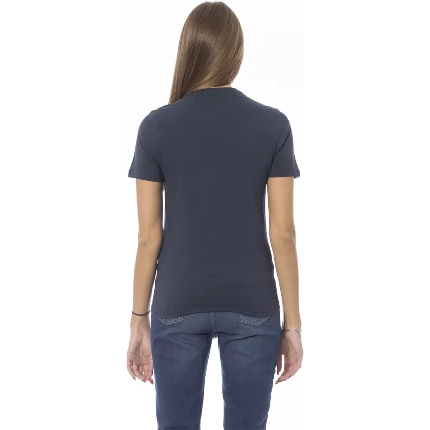 Blue Cotton T-Shirt