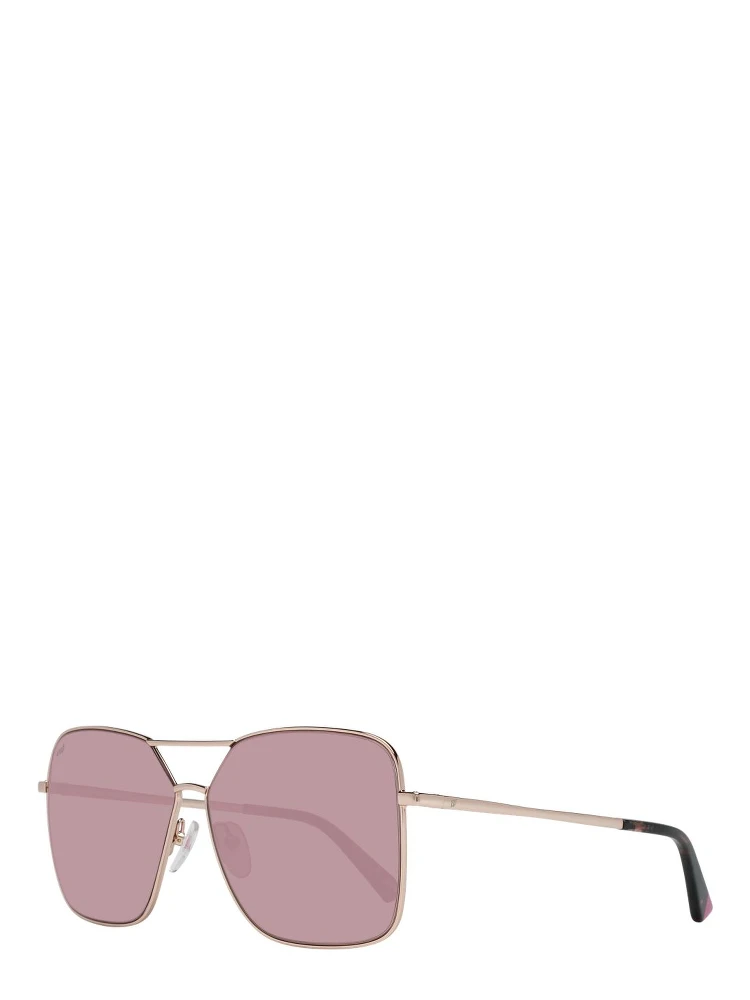 Rose Gold Metal Sunglasses