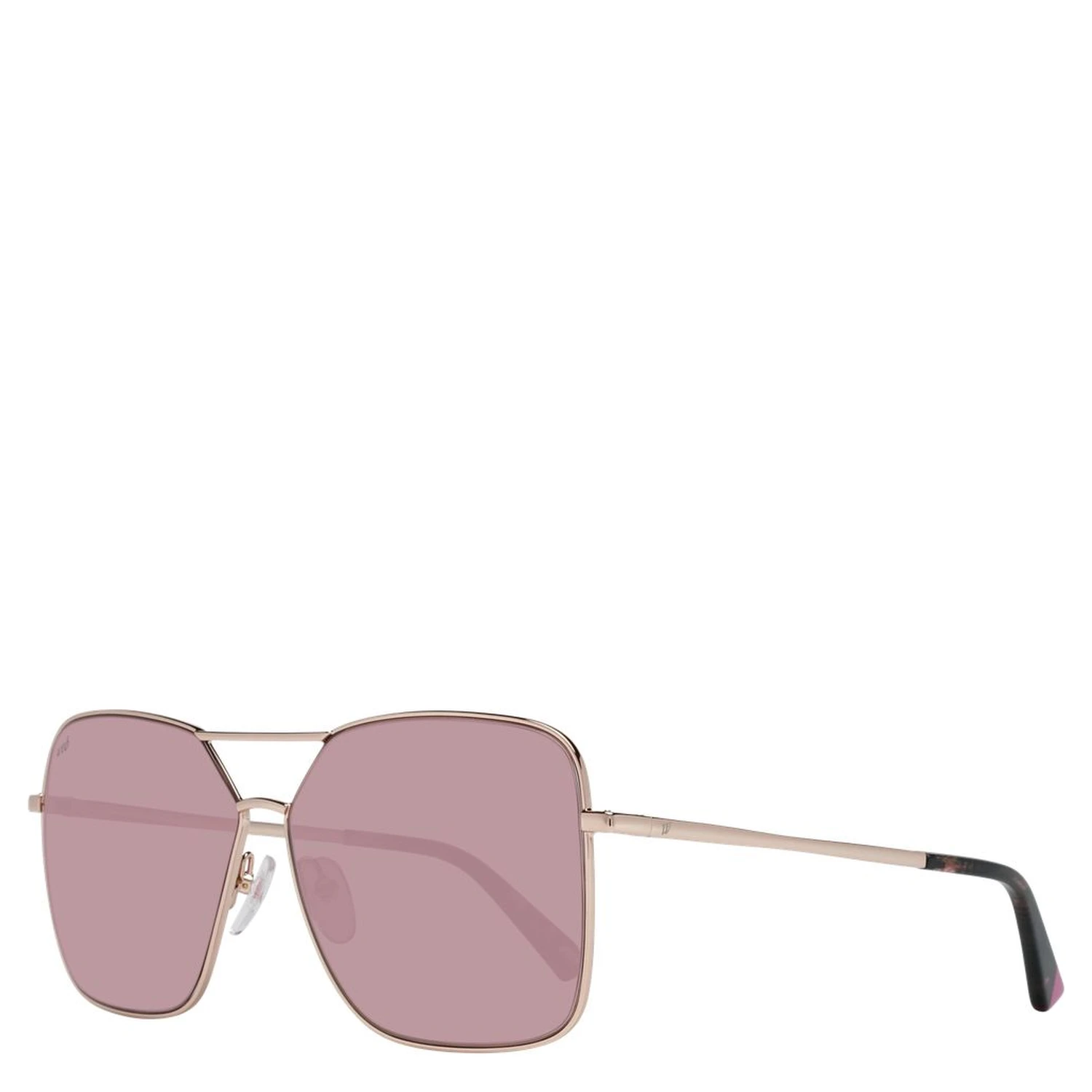 Rose Gold Metal Sunglasses