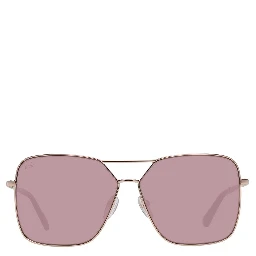 Rose Gold Metal Sunglasses