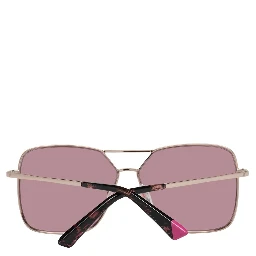 Rose Gold Metal Sunglasses