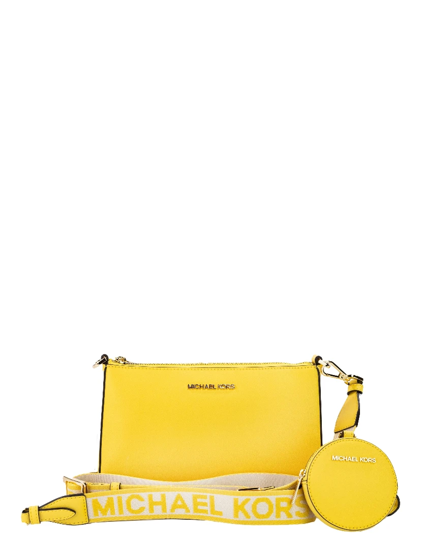 Jet Set Daffodil Vegan Crossbody Tech Attachment Bag Purse