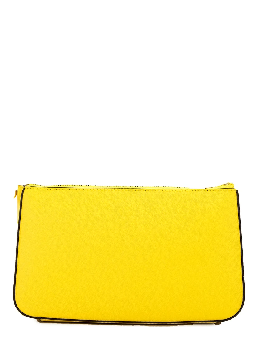 Jet Set Daffodil Vegan Crossbody Tech Attachment Bag Purse