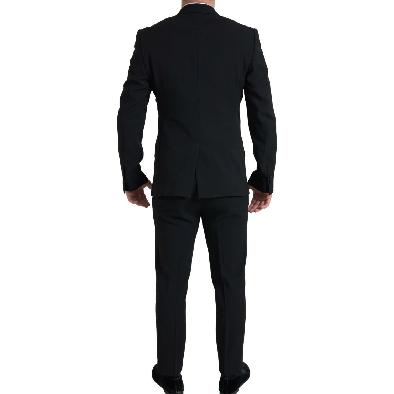 Black 2 Piece Double Breasted SICILIA Suit