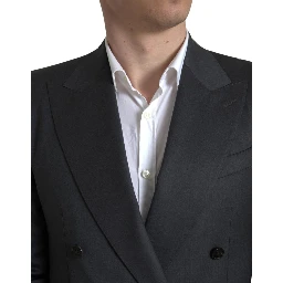 Gray 2 Piece Double Breasted SICILIA Suit