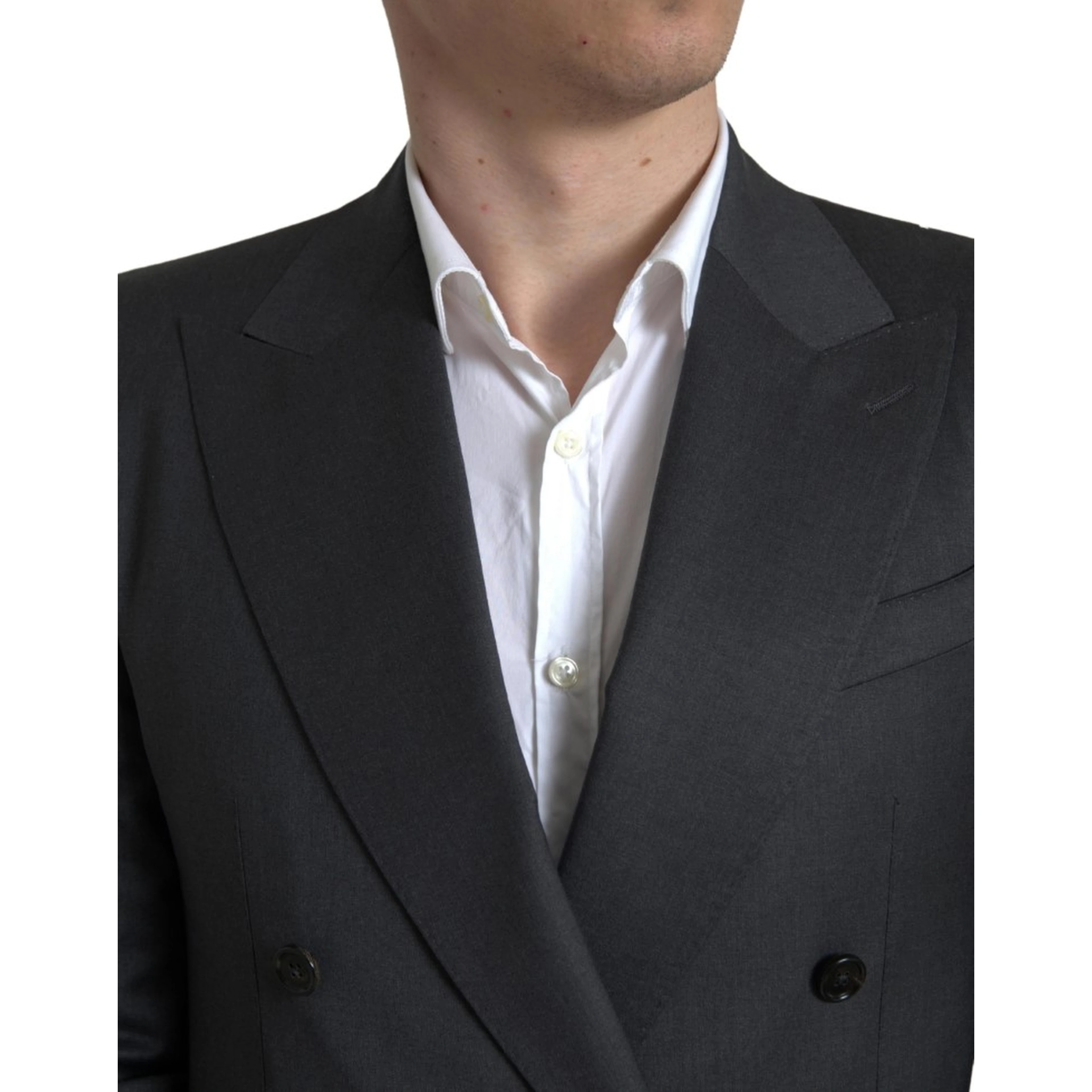 Gray 2 Piece Double Breasted SICILIA Suit
