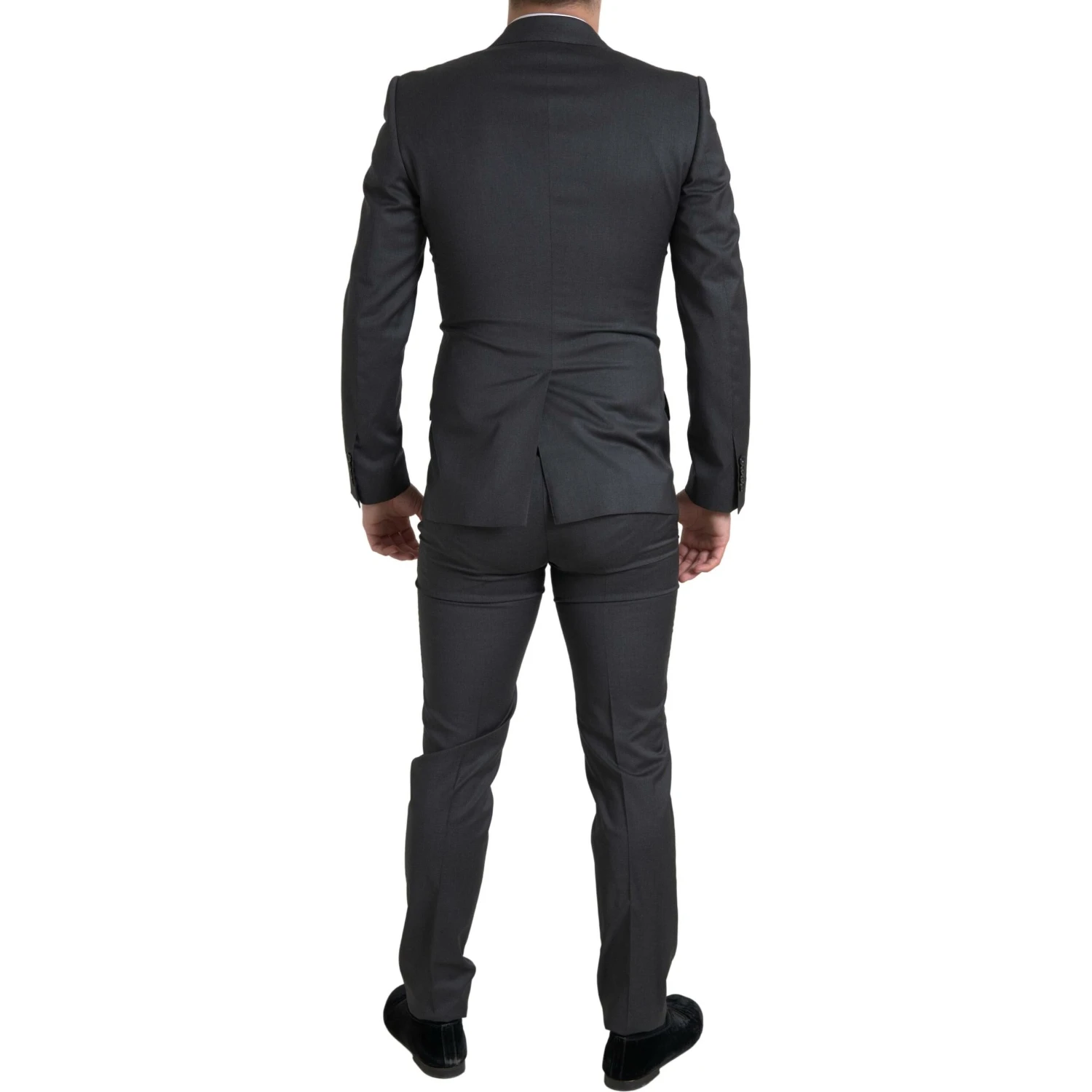 Gray 2 Piece Double Breasted SICILIA Suit