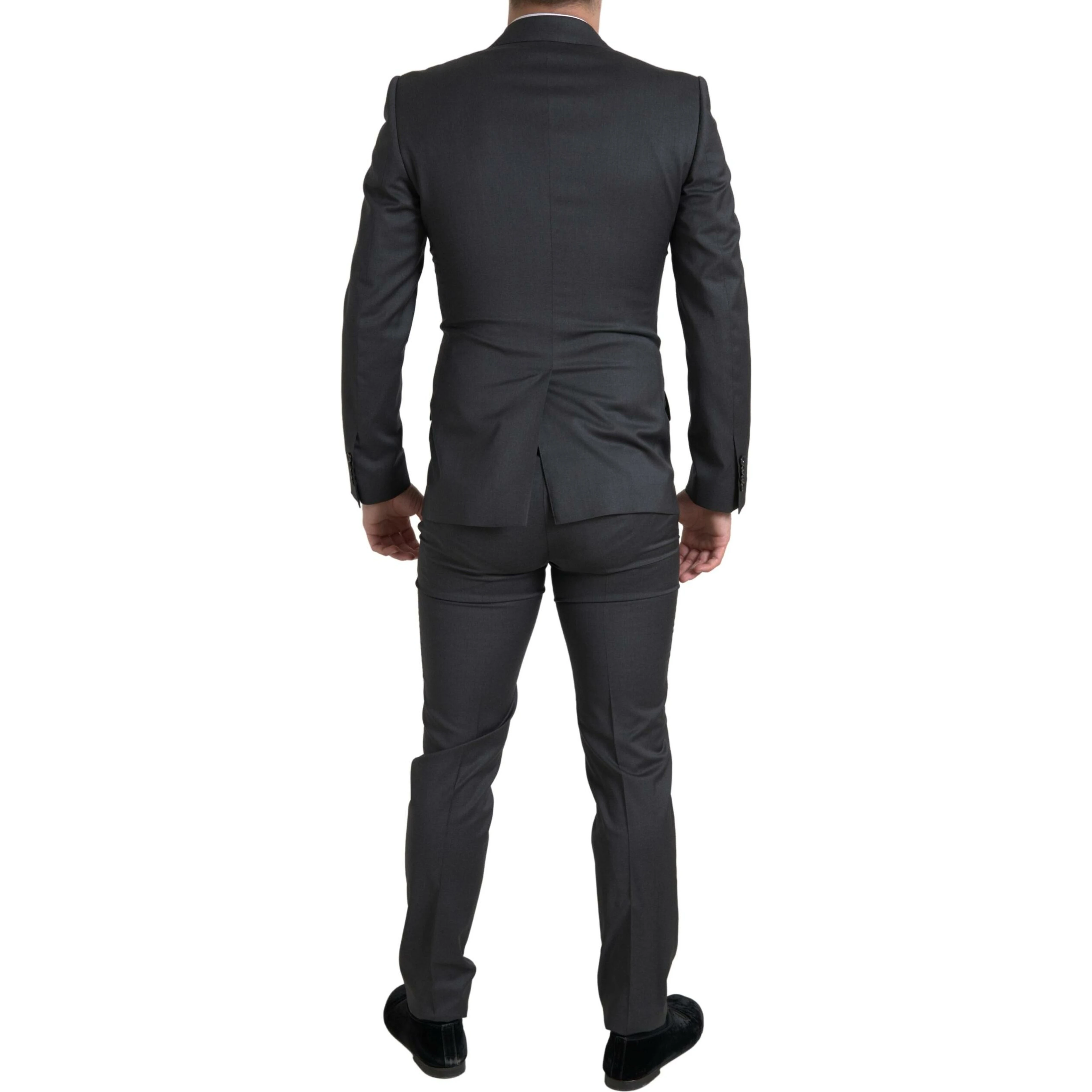 Gray 2 Piece Double Breasted SICILIA Suit
