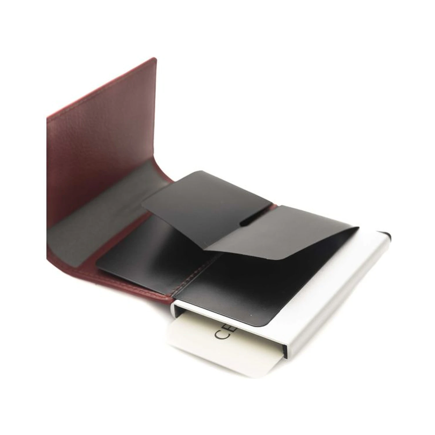 Red Calfskin Wallet