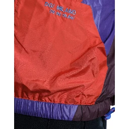 Multicolor Color Windbreaker Jacket