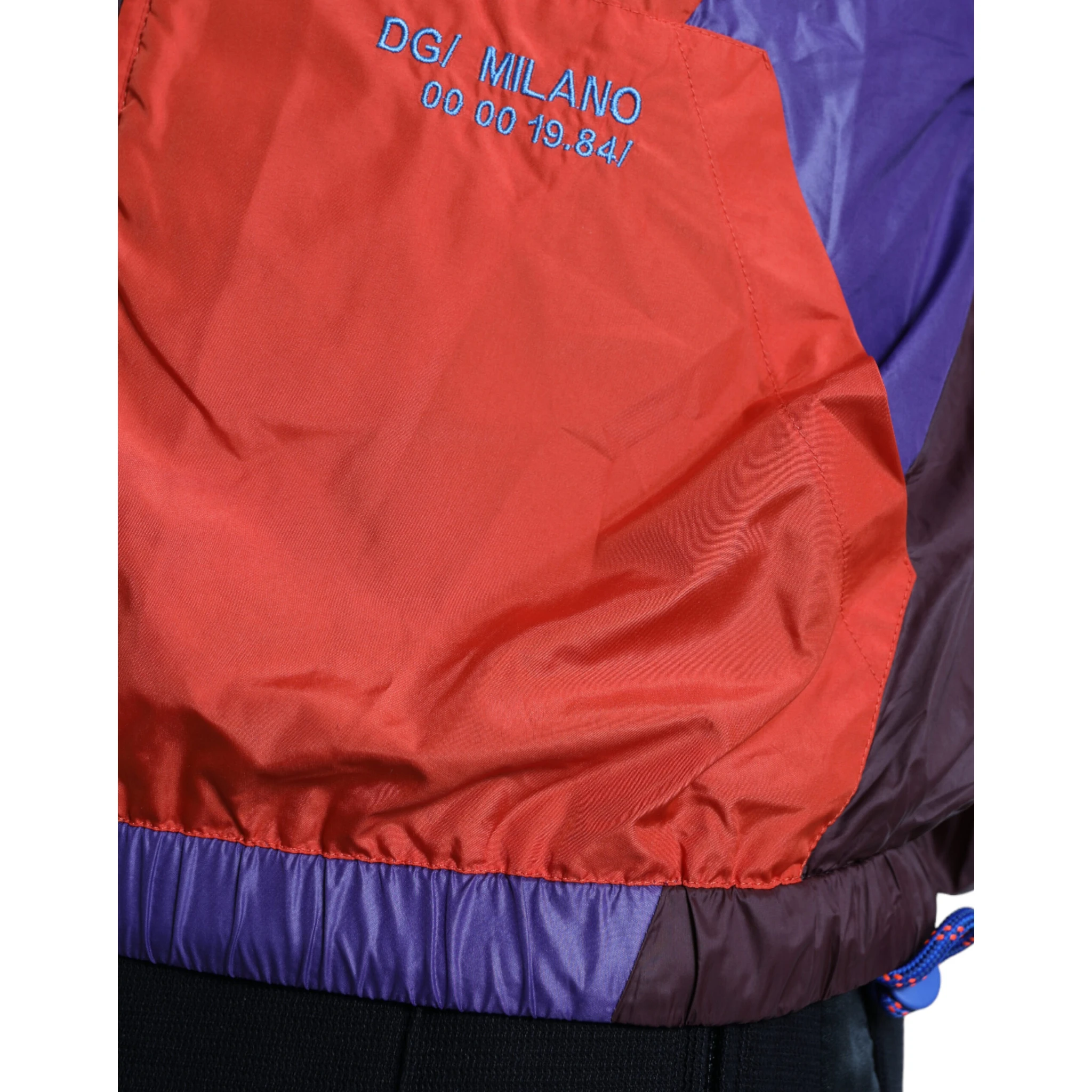 Multicolor Color Windbreaker Jacket