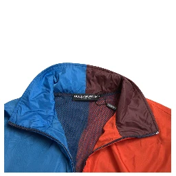 Multicolor Color Windbreaker Jacket