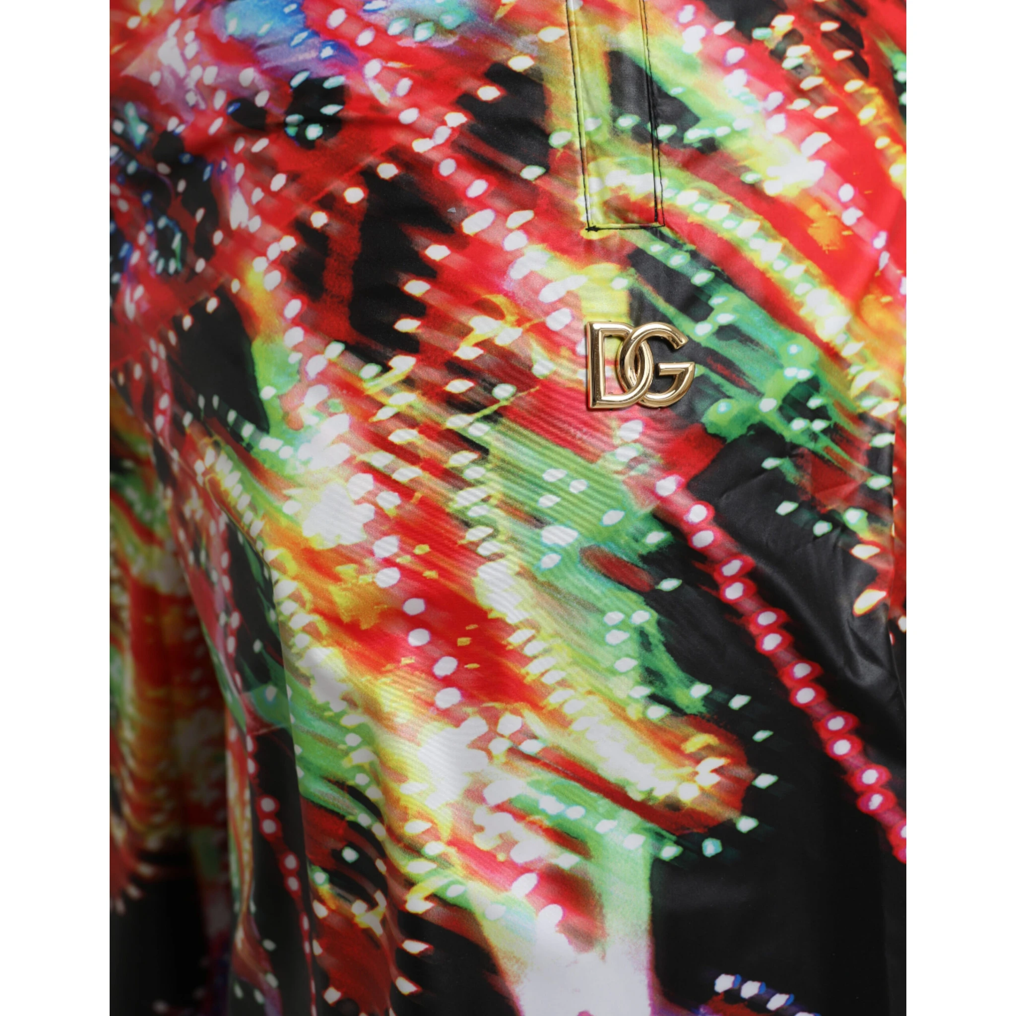 Multicolor Luminarie Print Men Bermuda Shorts