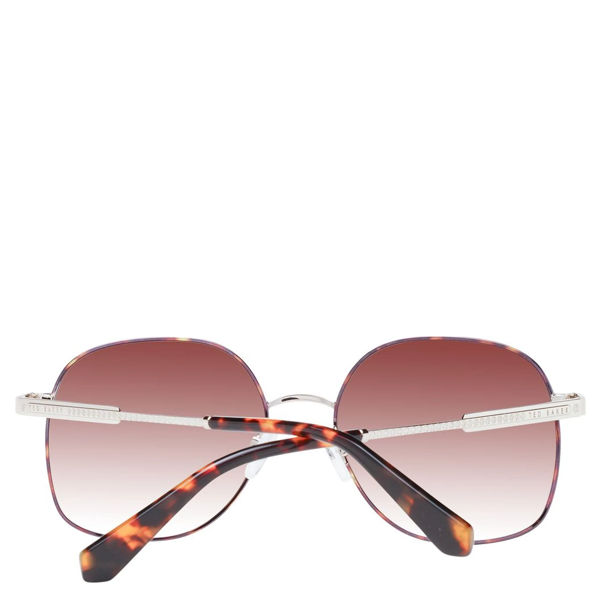 Brown Metal Sunglasses