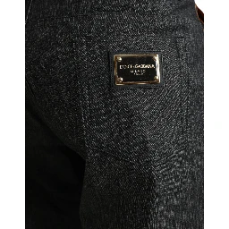 Multicolor Tiger Cotton Loose Denim Jeans