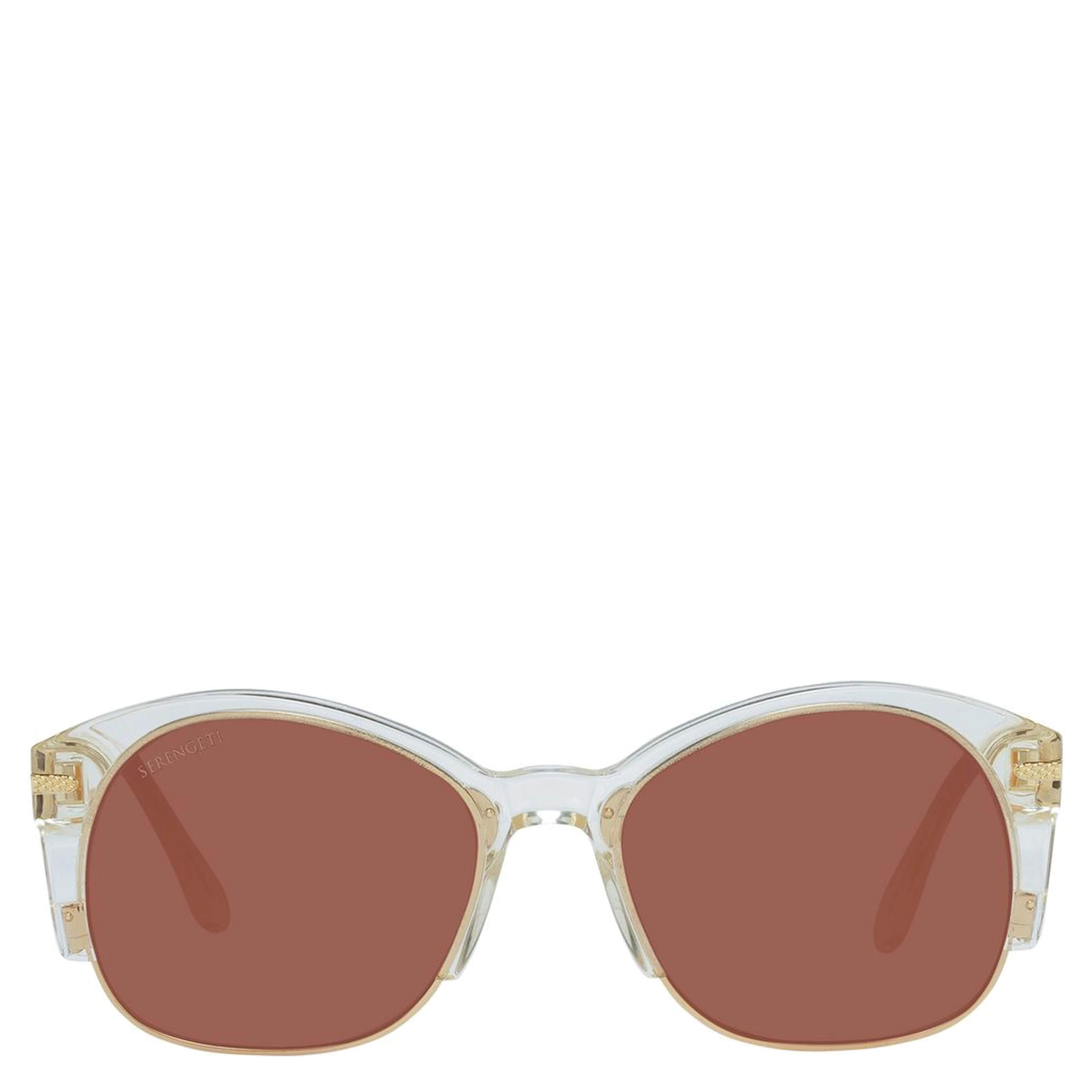 Gold Acetate & Metal Sunglasses