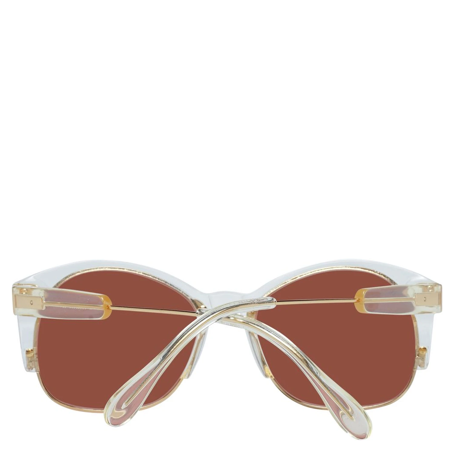 Gold Acetate & Metal Sunglasses