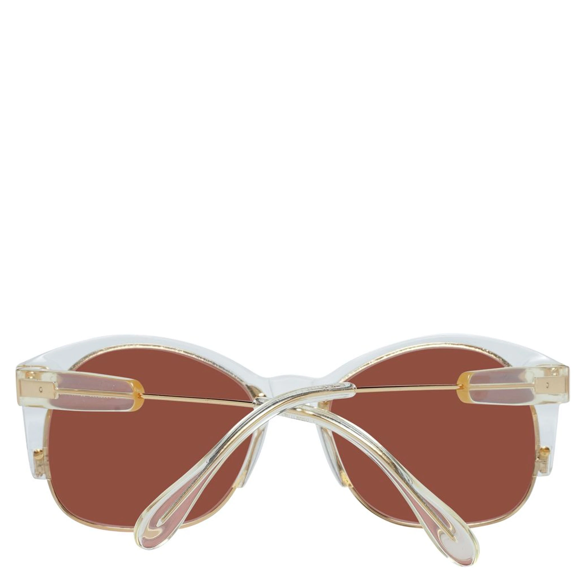 Gold Acetate & Metal Sunglasses
