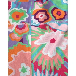 Multicolor Floral High Waist Leggings Pants