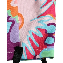 Multicolor Floral High Waist Leggings Pants