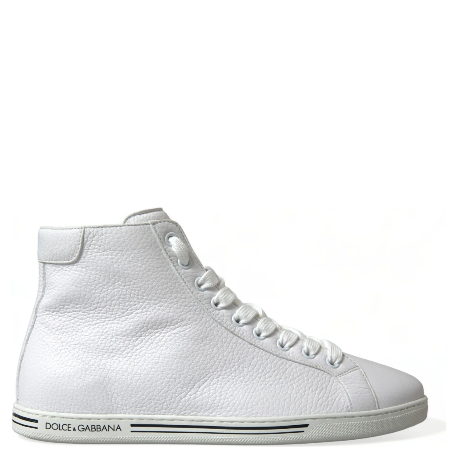 White Saint Tropez High Top Men Sneakers Shoes
