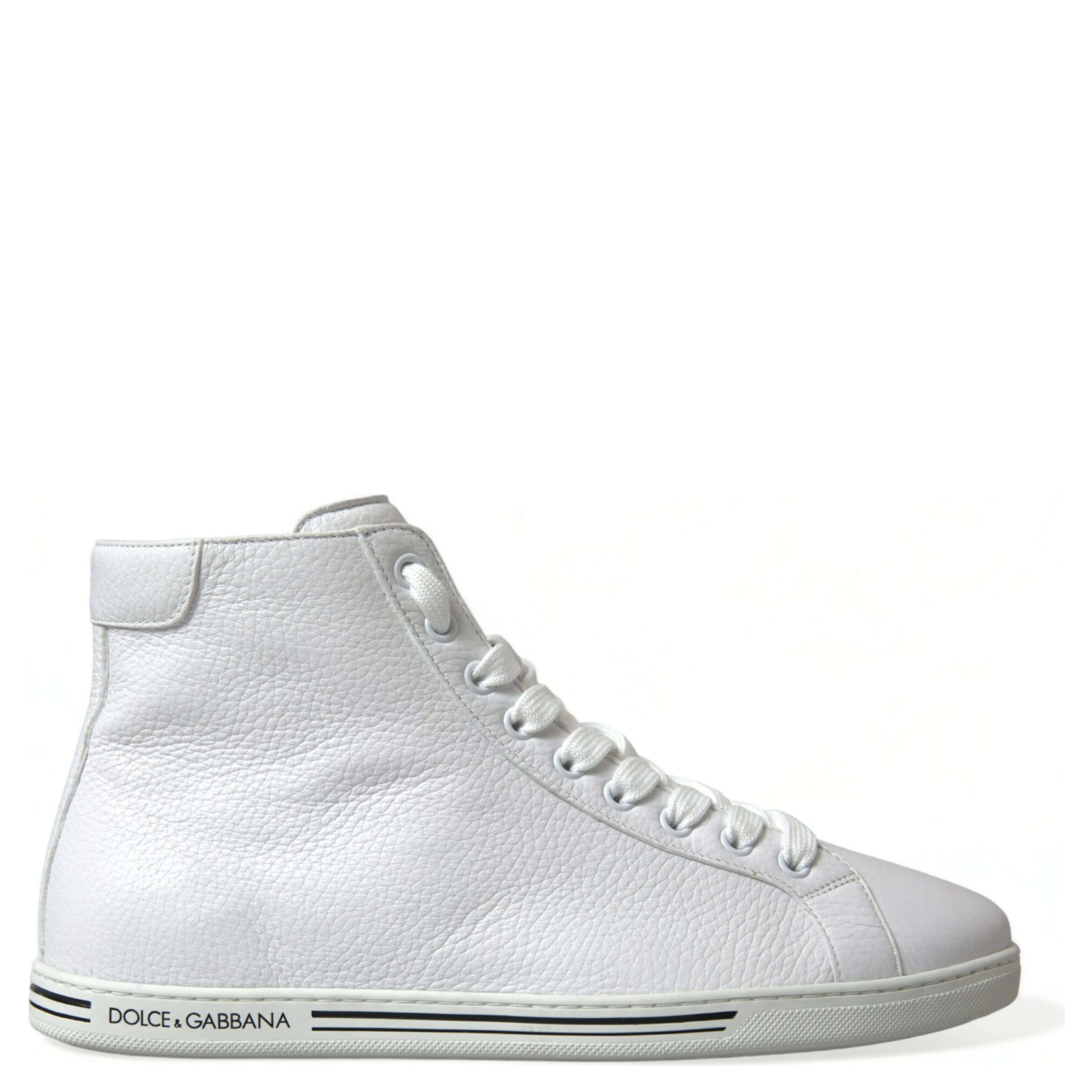 White Saint Tropez High Top Men Sneakers Shoes