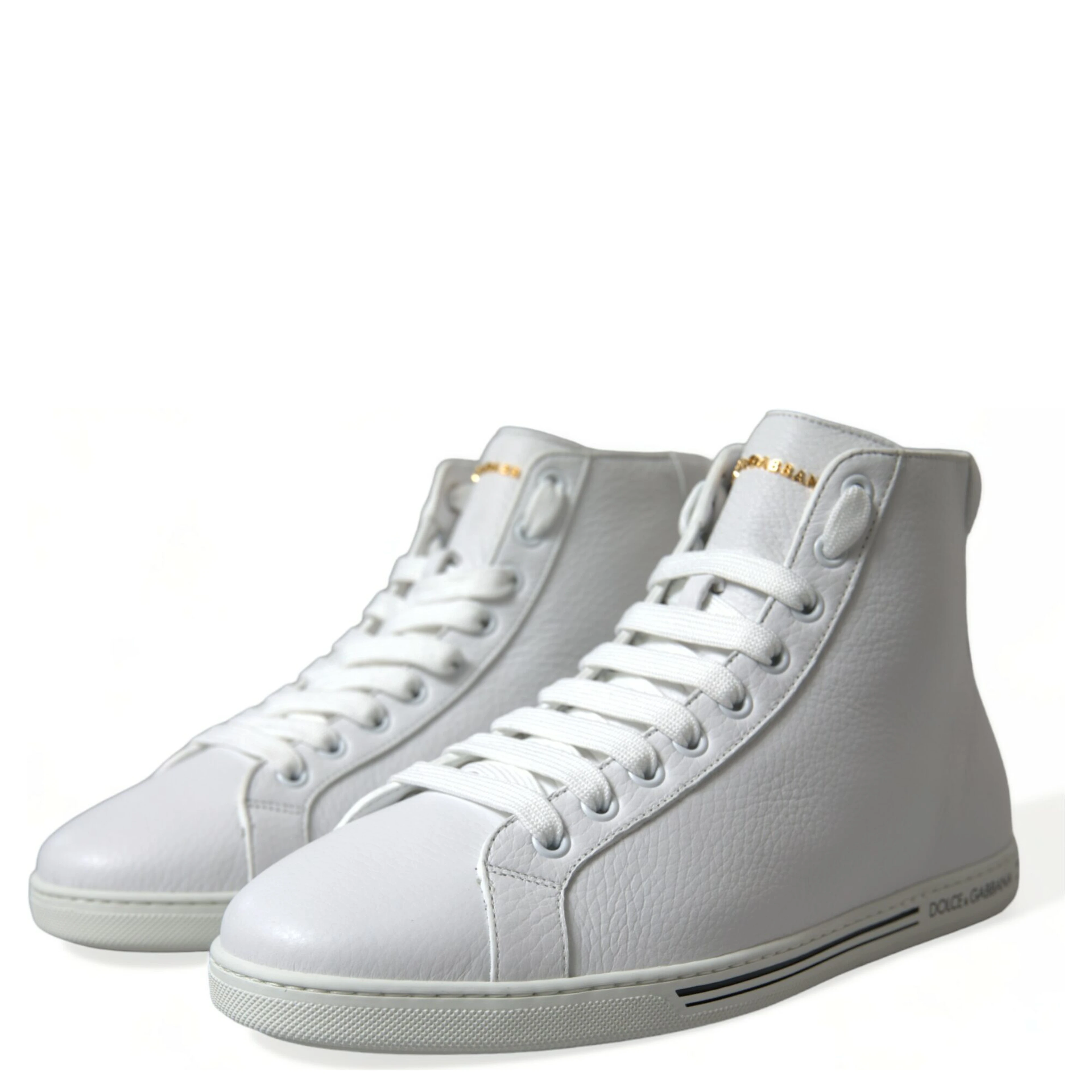 White Saint Tropez High Top Men Sneakers Shoes