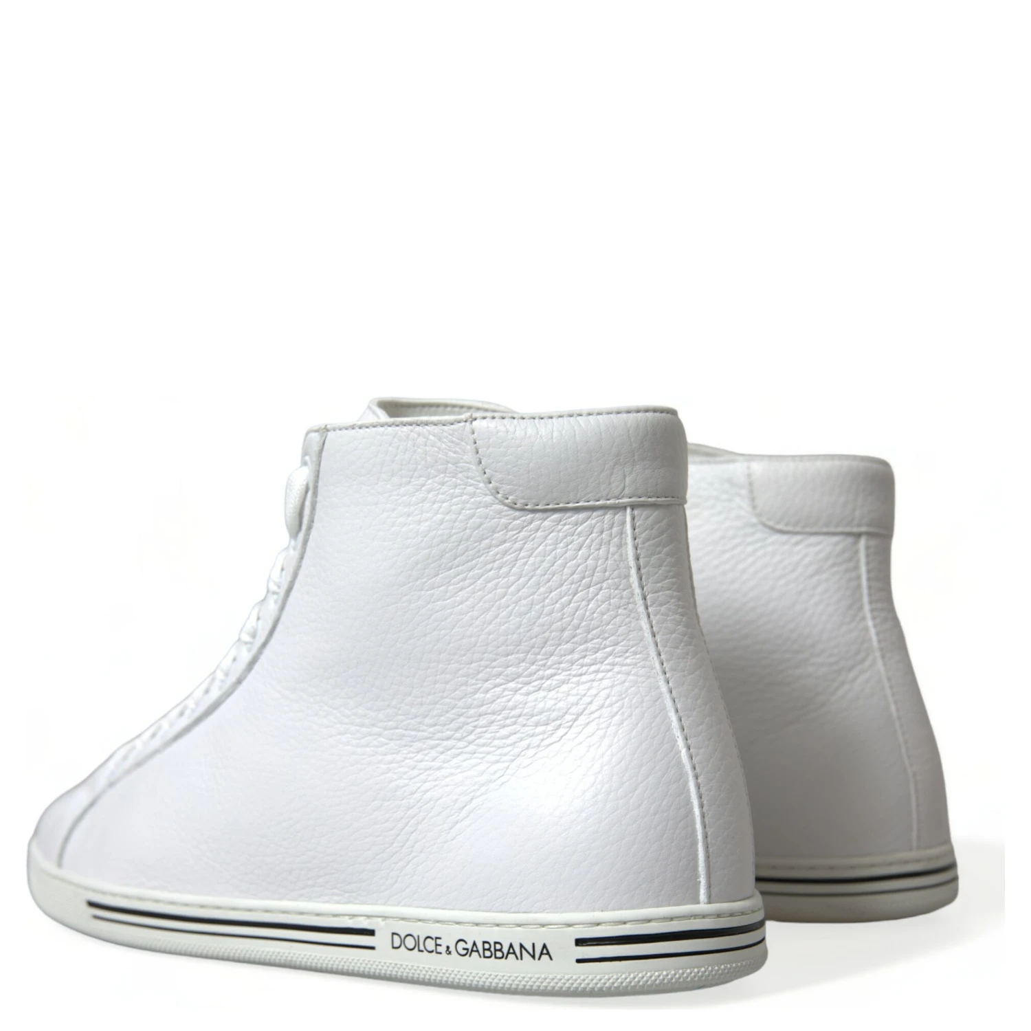 White Saint Tropez High Top Men Sneakers Shoes