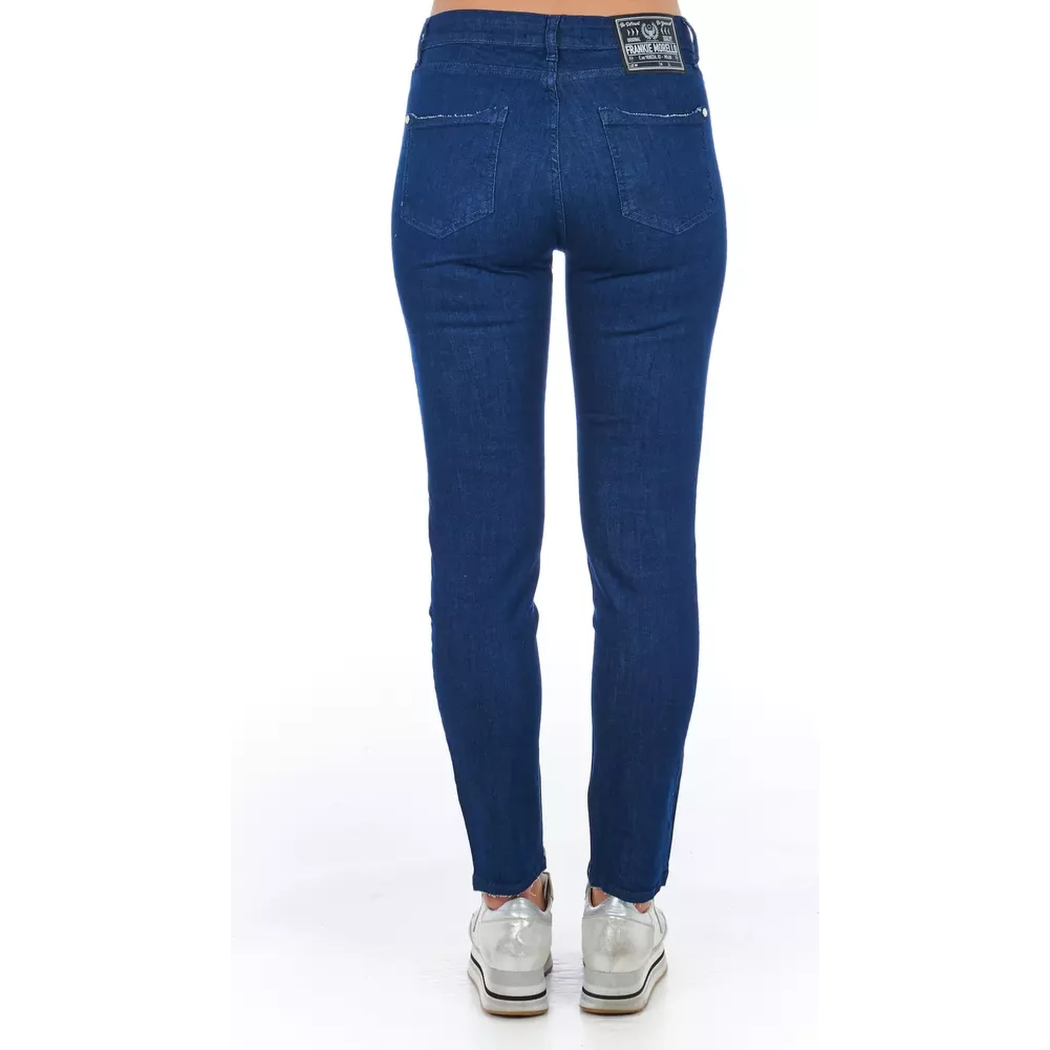 Blue Cotton Jeans Denim
