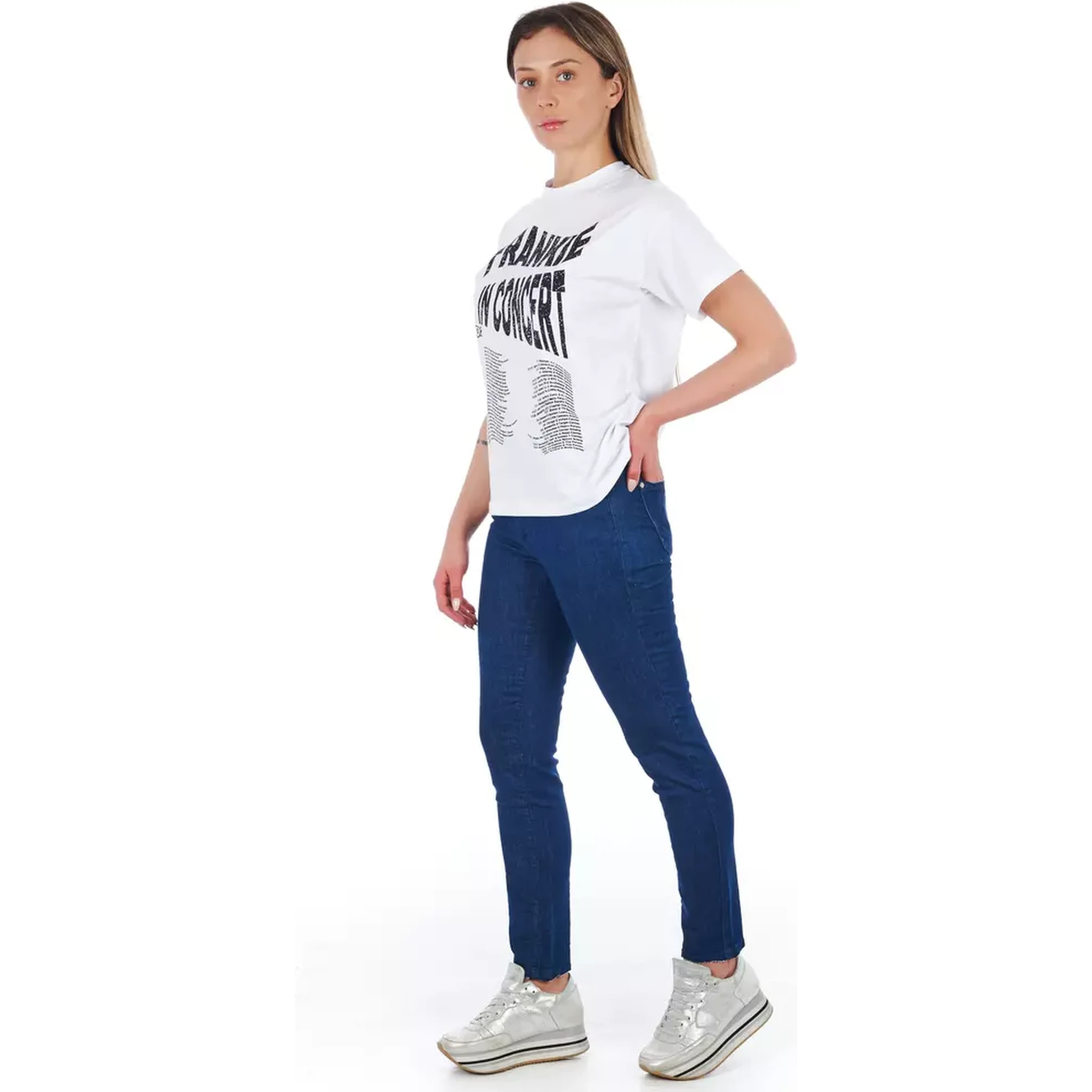 Blue Cotton Jeans Denim