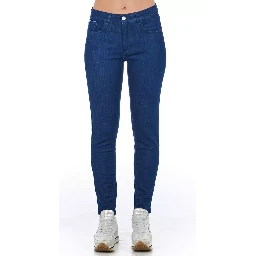 Blue Cotton Jeans Denim