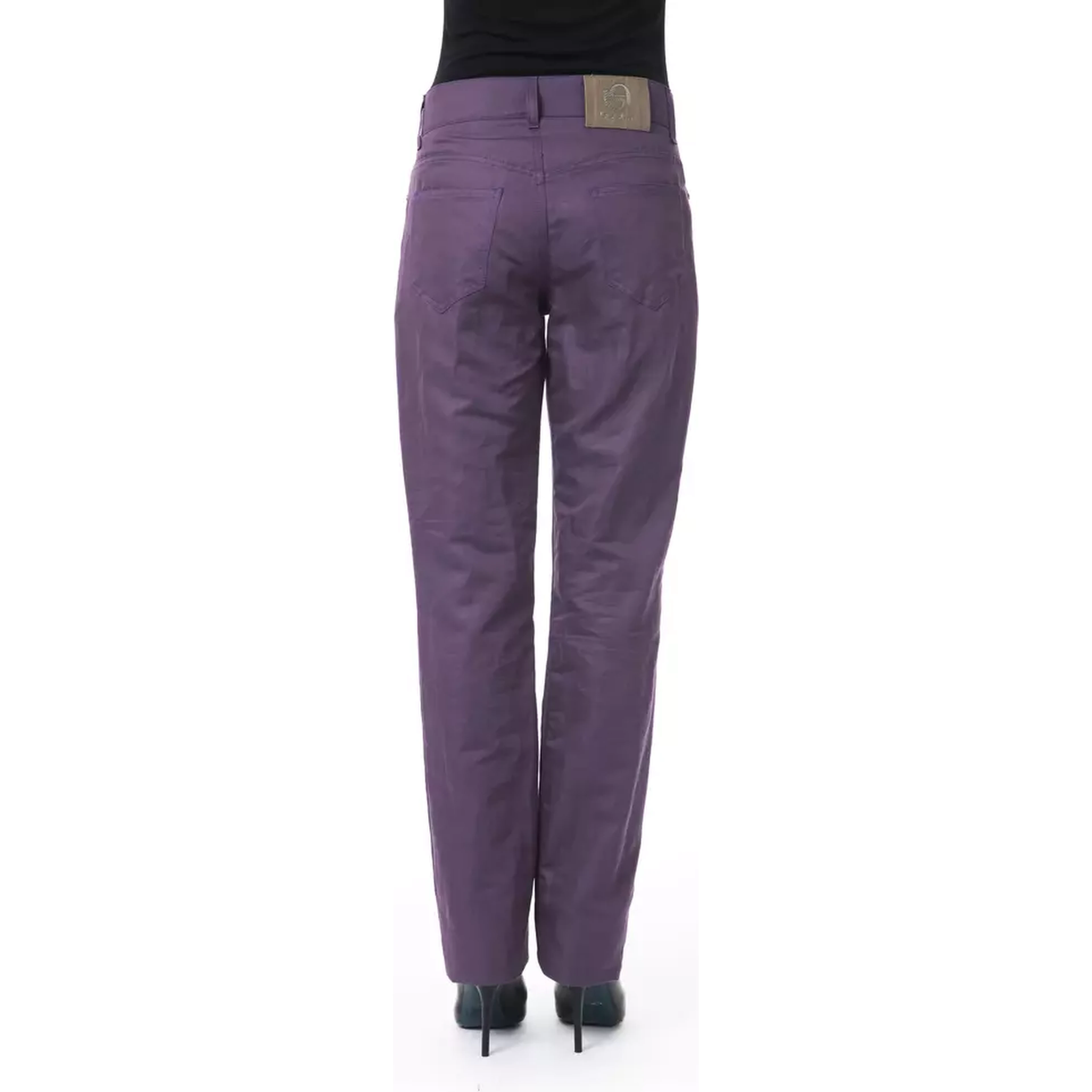 Purple Cotton Pant