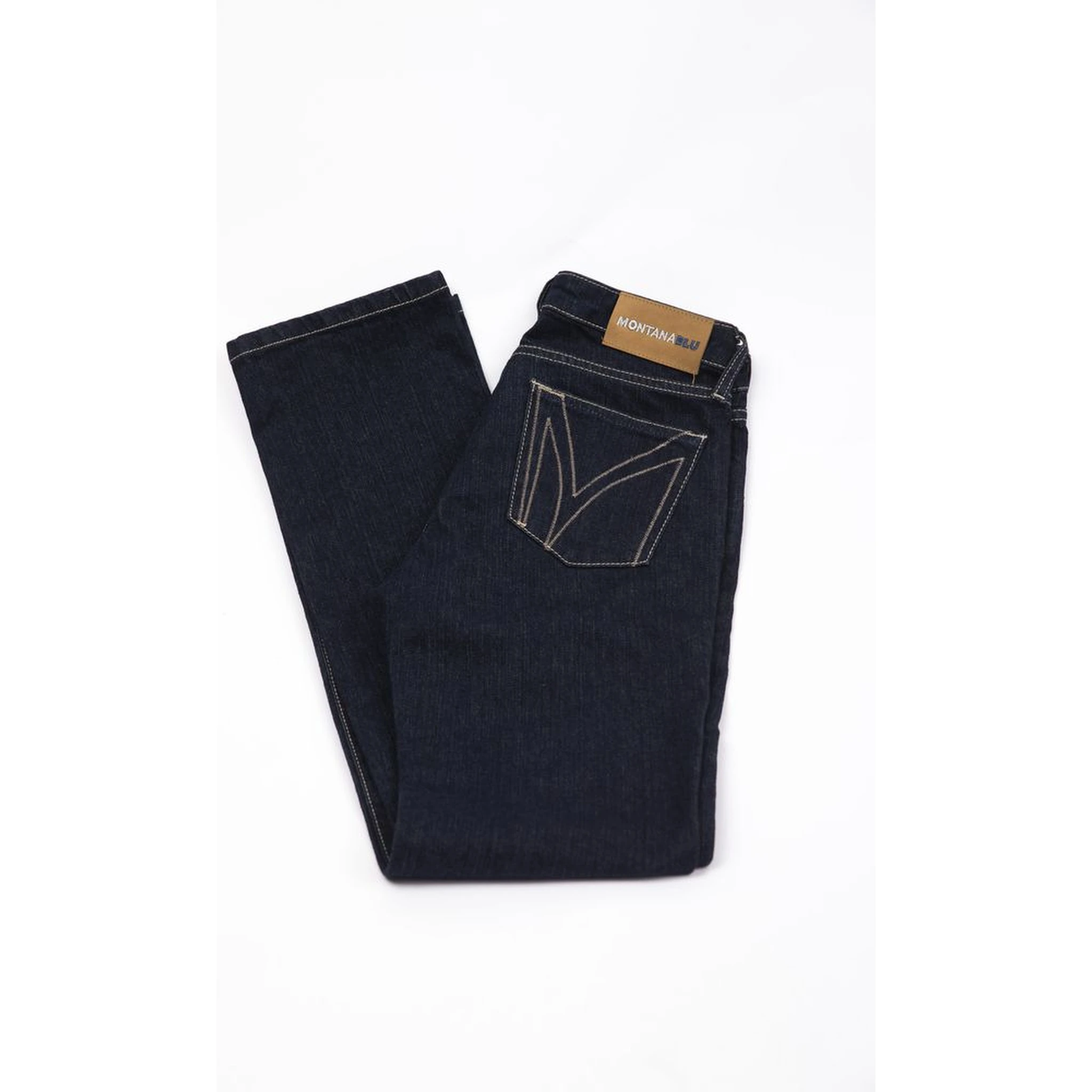 Blue Cotton Jeans Denim
