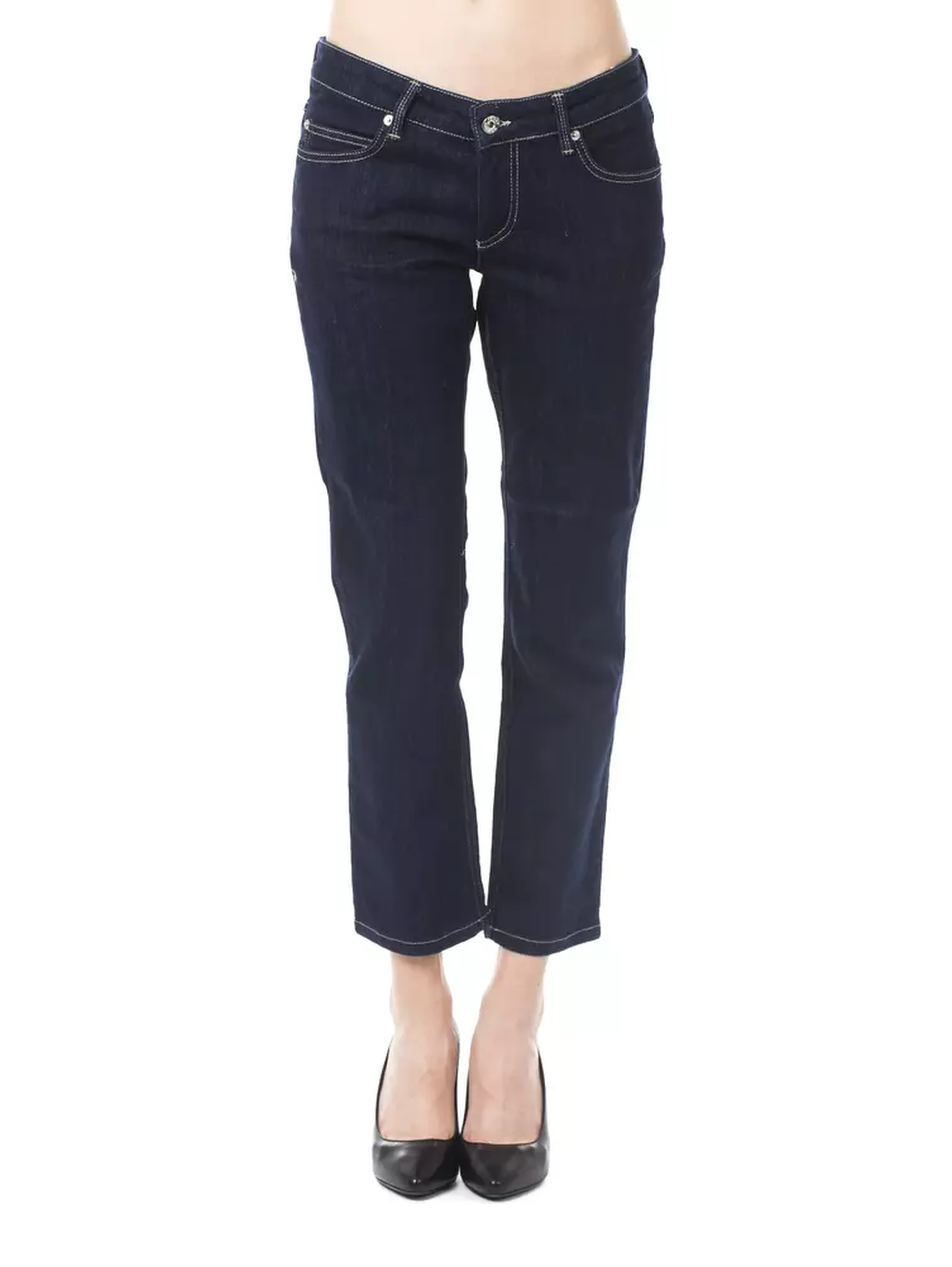 Blue Cotton Jeans Denim