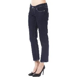 Blue Cotton Jeans Denim