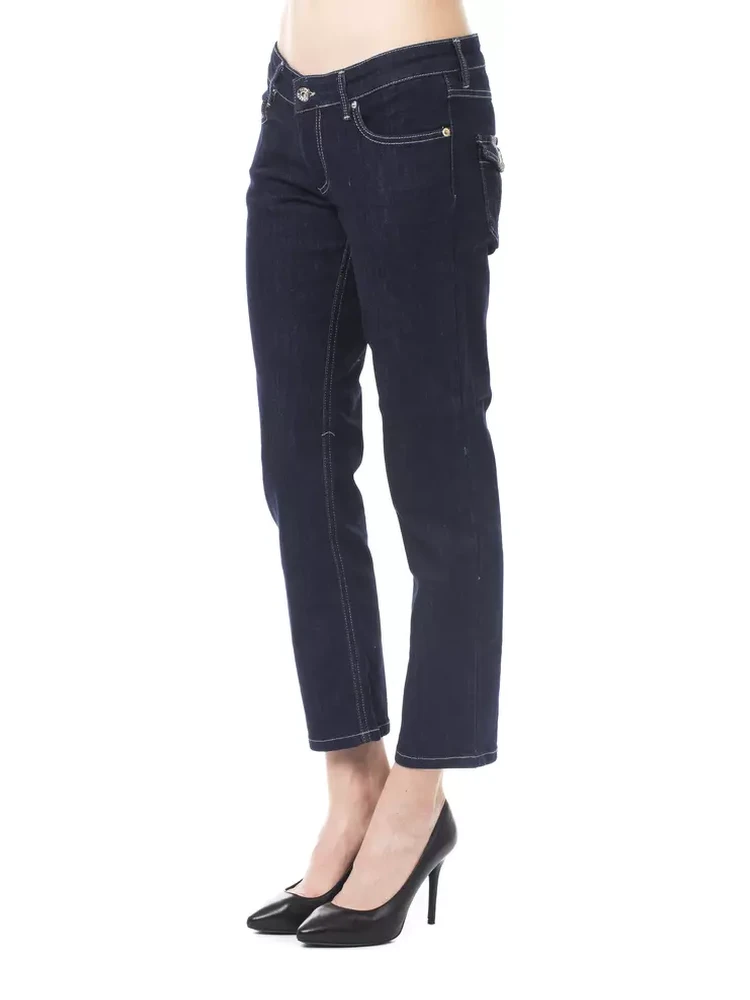 Blue Cotton Jeans Denim alternative