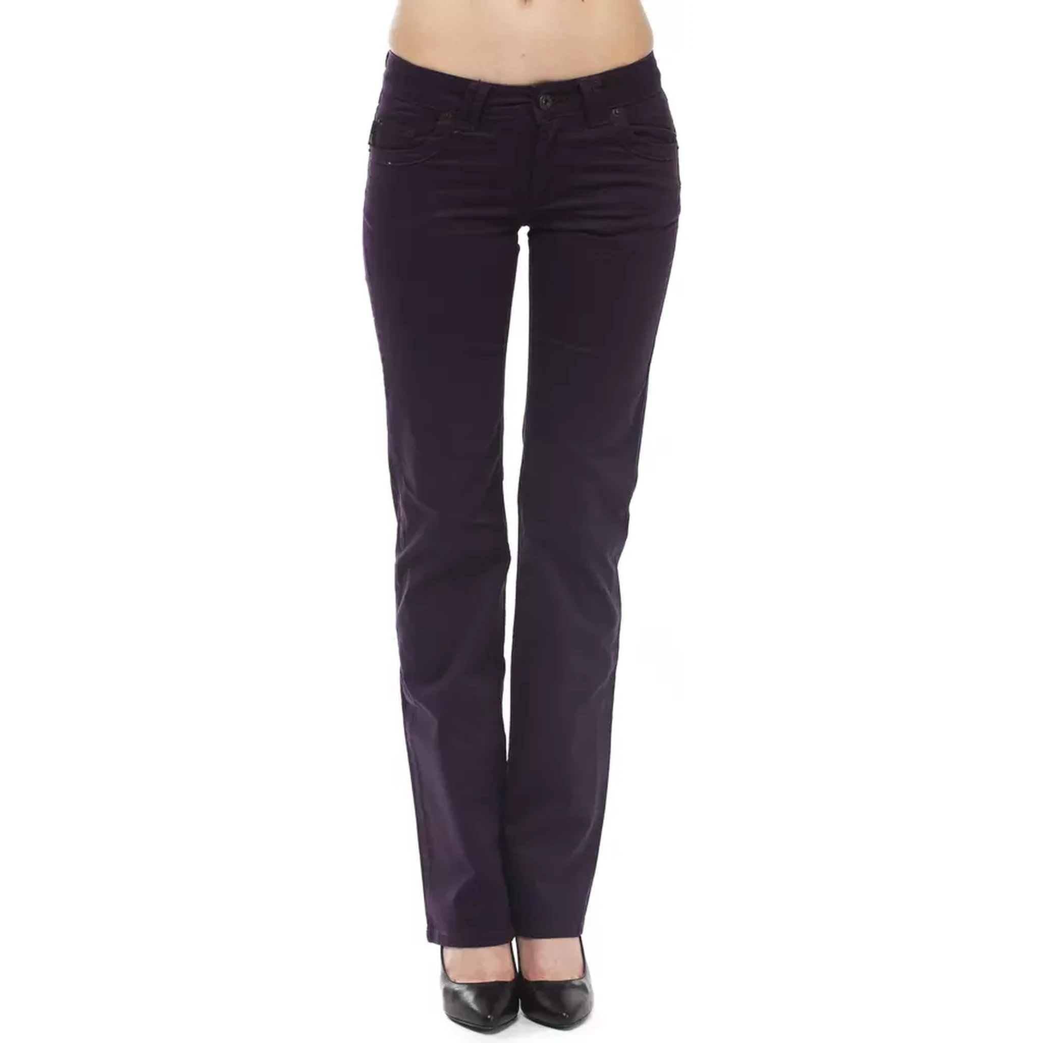 Purple Cotton Pant