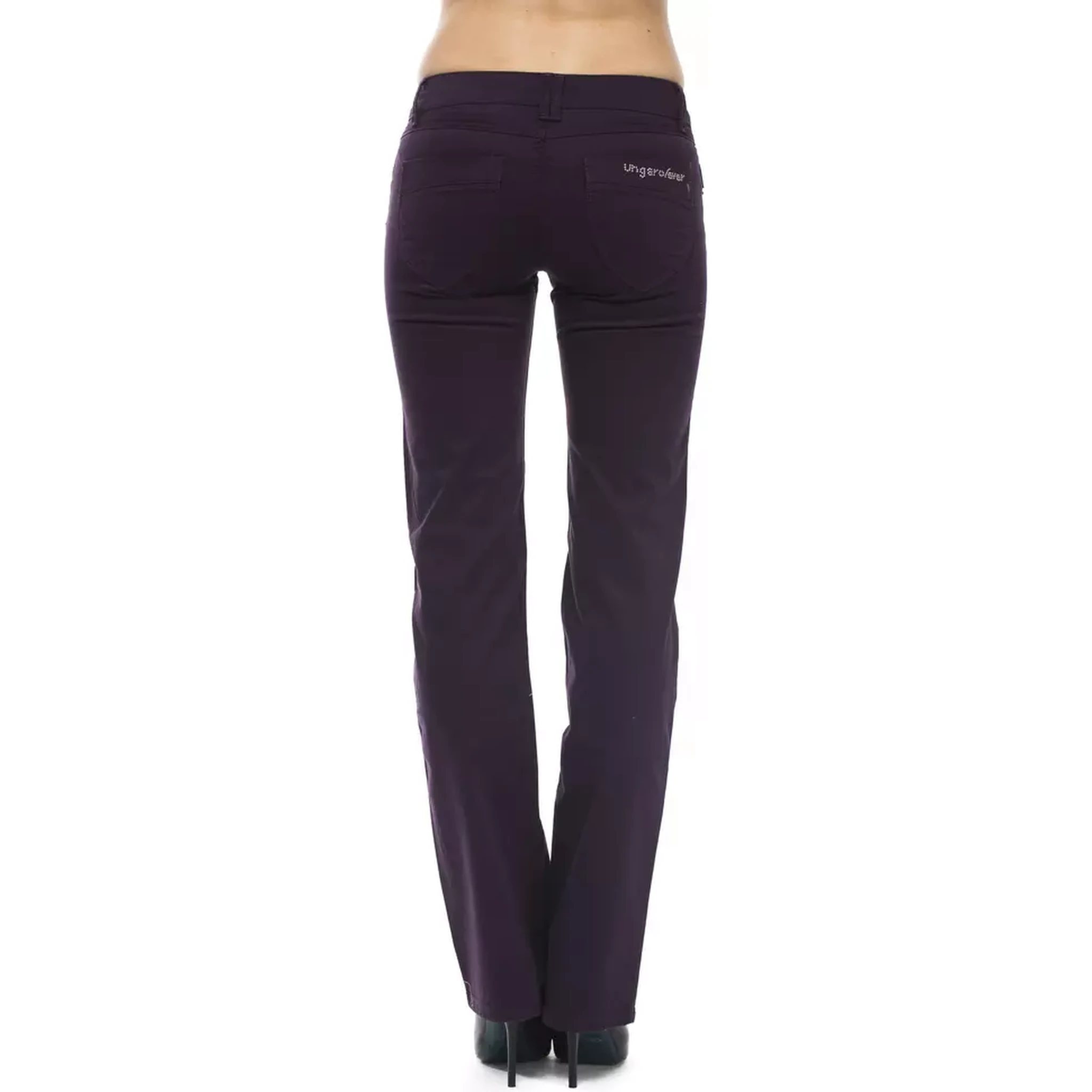 Purple Cotton Pant
