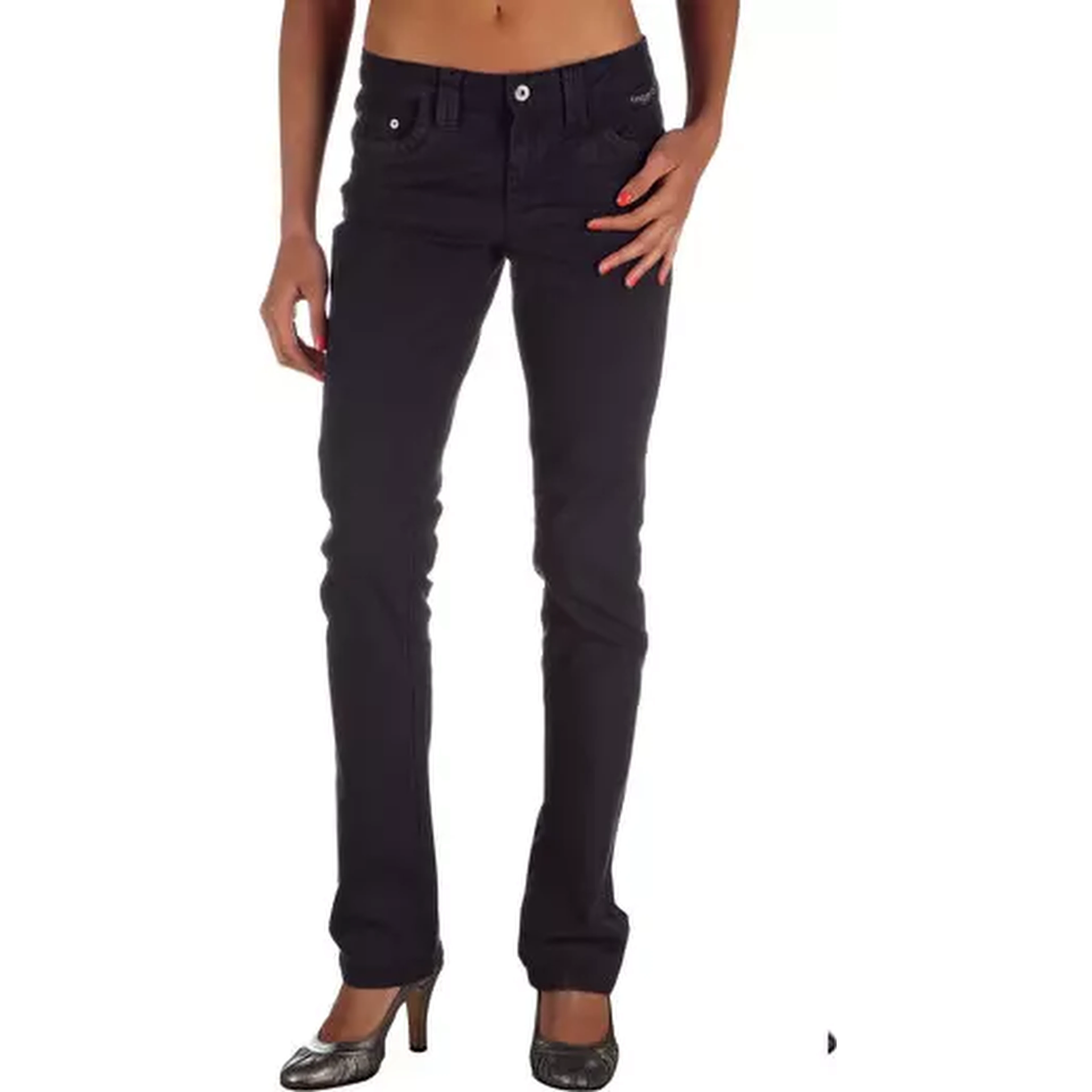 Blue Cotton Pant