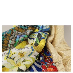 Multicolor Patchwork Sicily Long Maxi Skirt