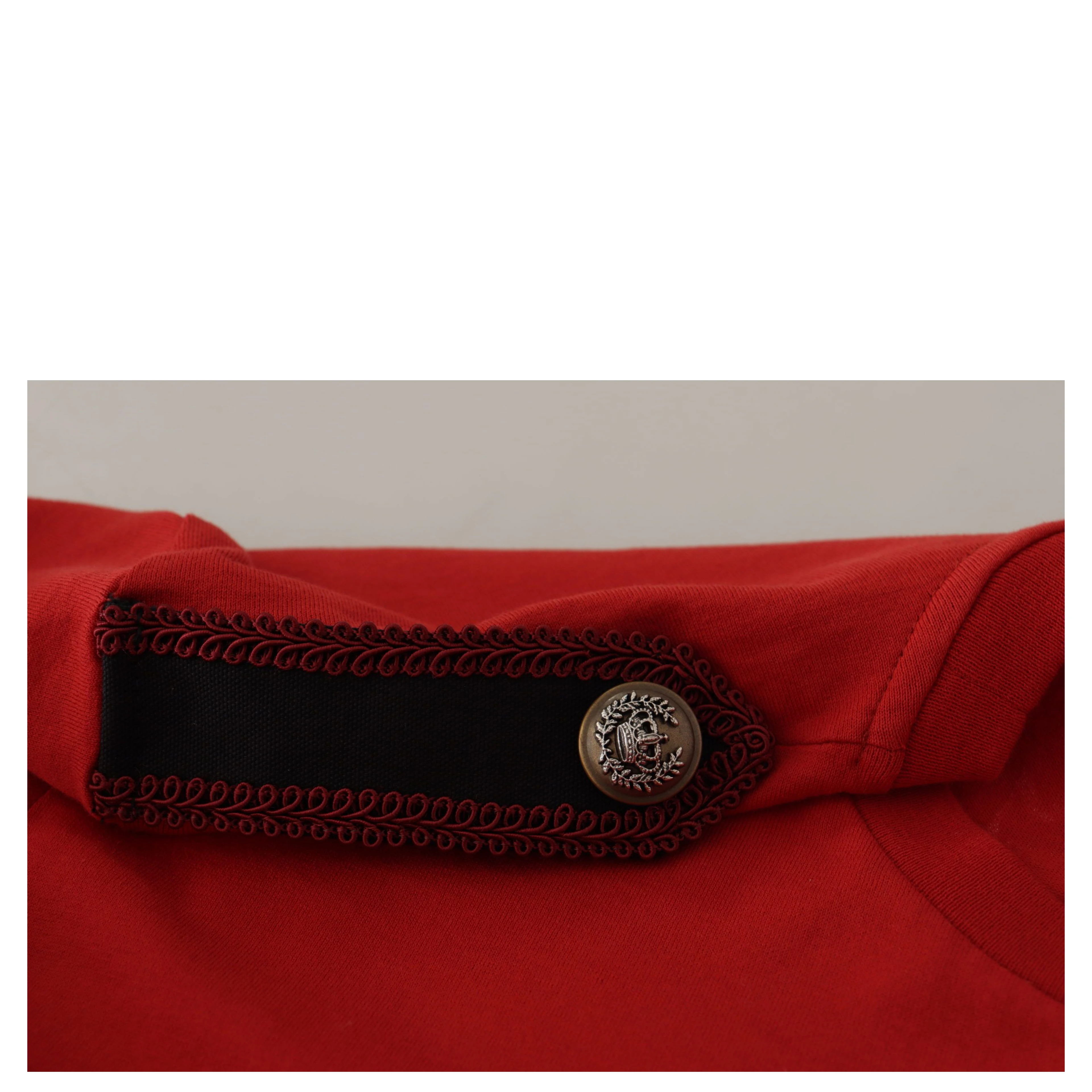 Red Amor Vincit Omnia Crewneck T-shirt