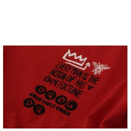 Red Amor Vincit Omnia Crewneck T-shirt