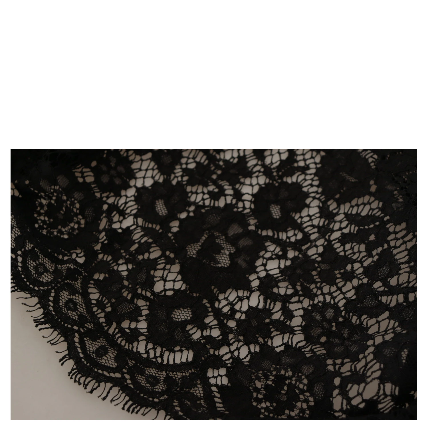 Black Floral Lace Pullover Sicily Blouse