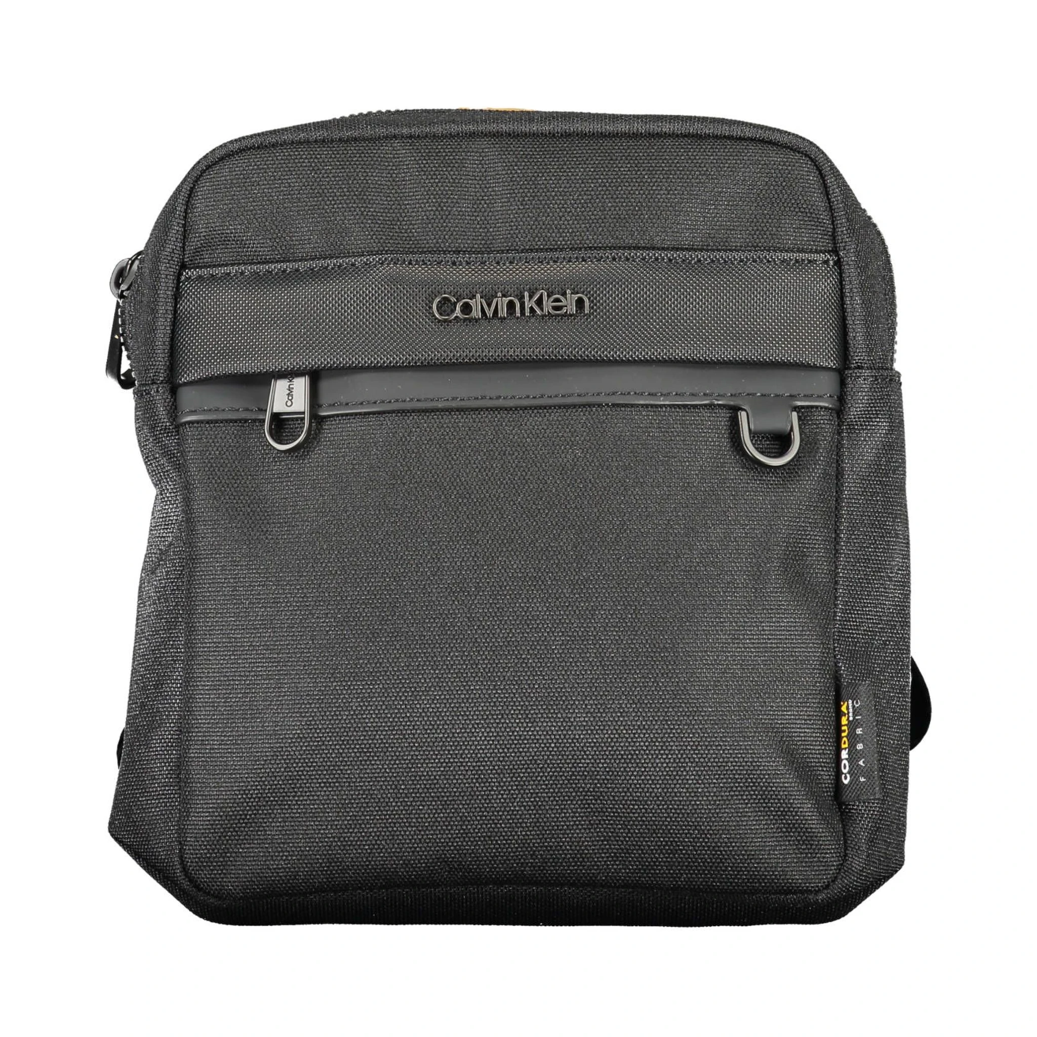 Black Polyester Shoulder Bag