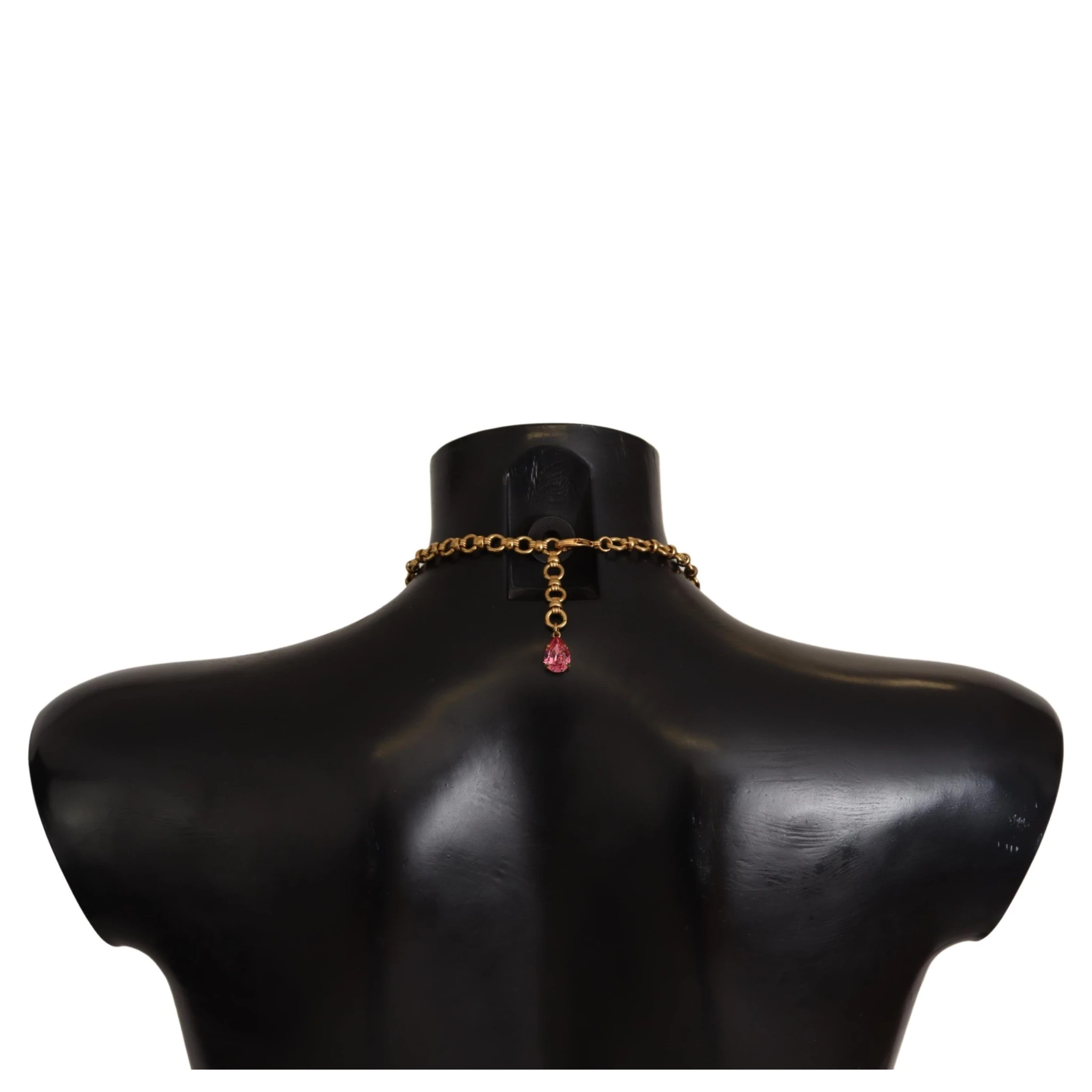 Gold Brass Sicily Fruits Roses Statement Necklace