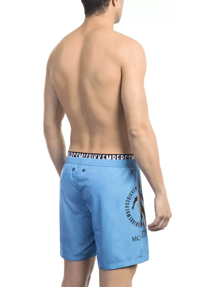 Light Blue Polyester Swimwear alternative
