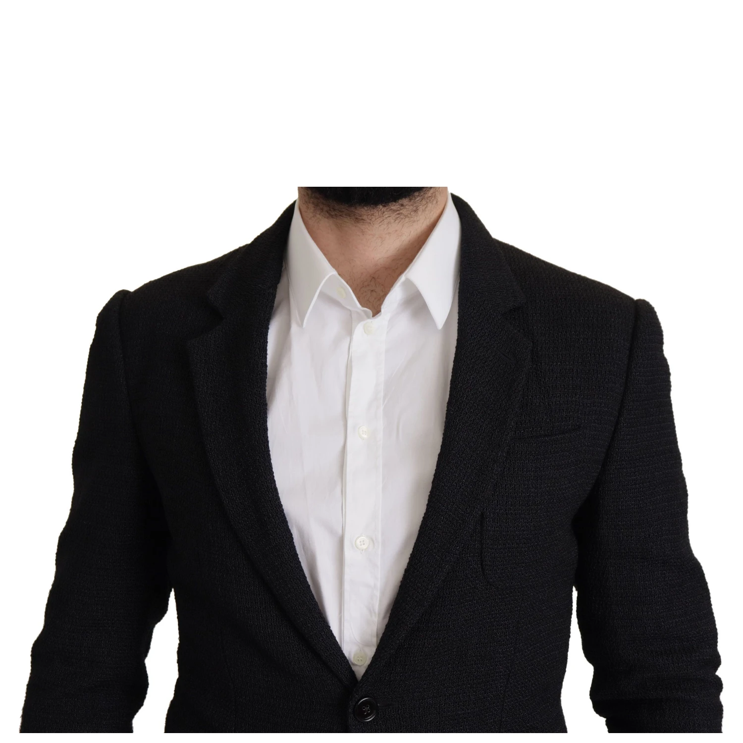 Black Single Breasted Coat Men Blazer
