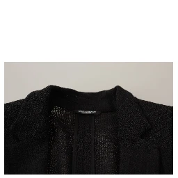 Black Single Breasted Coat Men Blazer