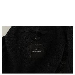 Black Single Breasted Coat Men Blazer